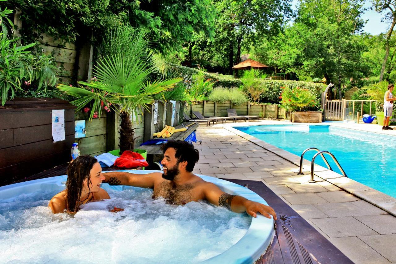 Village Nature Et Ocean A Cote De La Plage Avec Piscine Et Jacuzzi เมสซองจ์ ภายนอก รูปภาพ